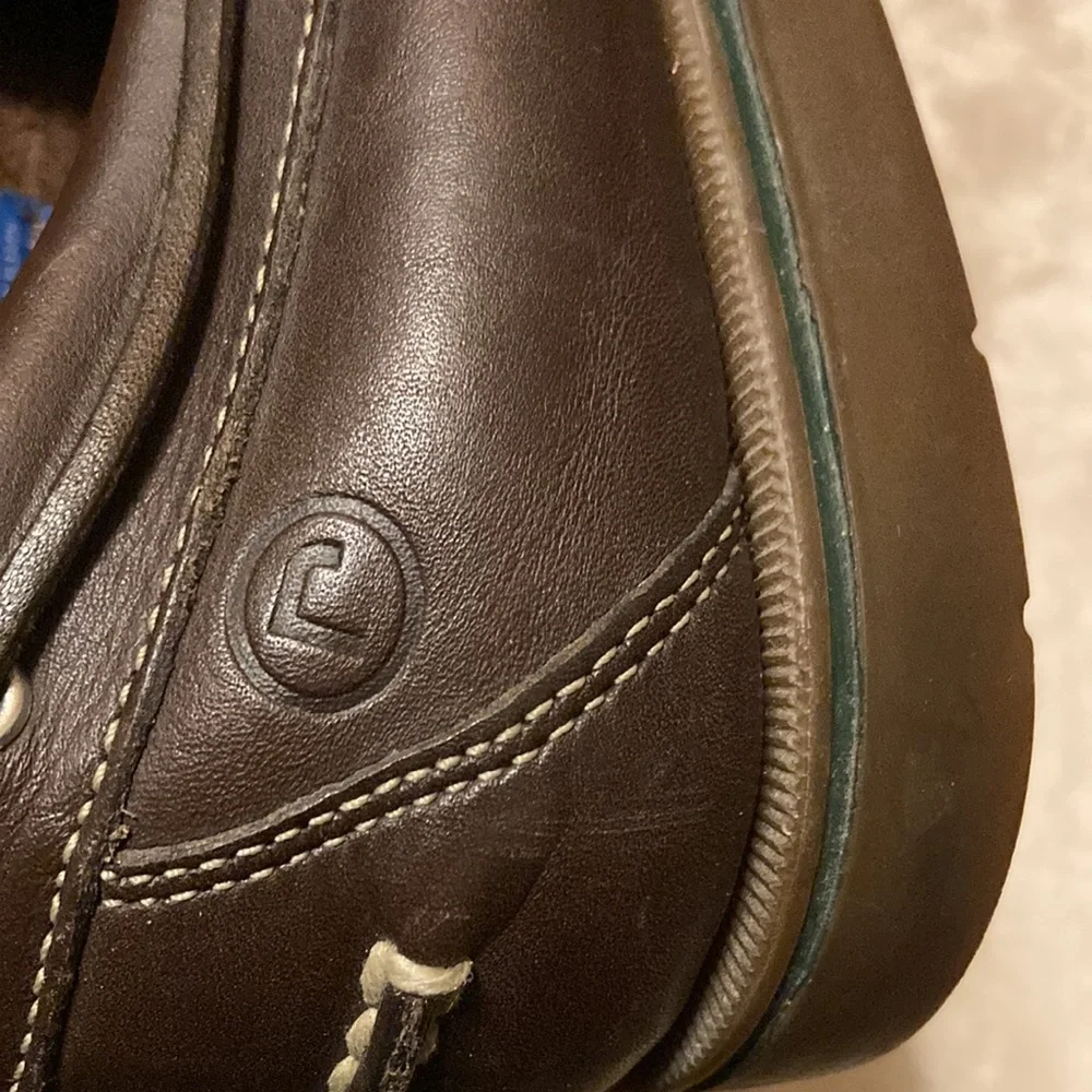Rockport Bridgeport Brown Leather Boat Loafers